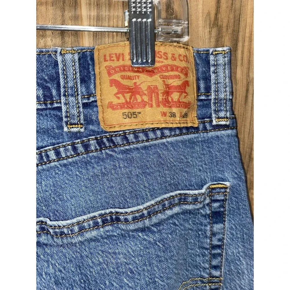 Levi's 505‎ Mens Jeans, Stretchy, 38x29